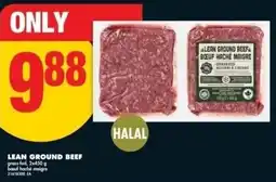 No Frills Lean ground beef offer