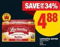 No Frills Lactantia butter offer
