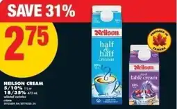 No Frills Neilson cream offer