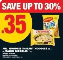No Frills Mr. noodles instant noodles or maggi noodles offer