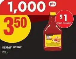 No Frills No name ketchup offer