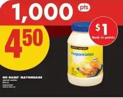 No Frills No name mayonnaise offer