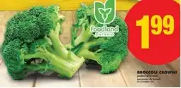 No Frills Broccoli crowns offer