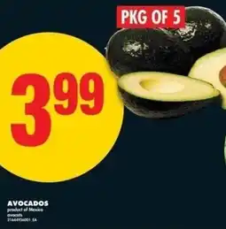 No Frills Avocados offer