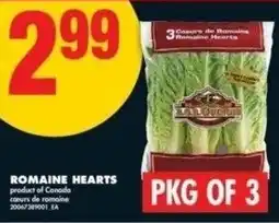 No Frills Romaine hearts offer