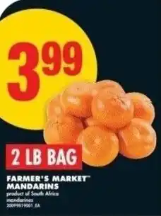 No Frills Farmer's market mandarins offer