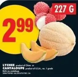 No Frills Lychee or cantaloupe offer