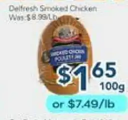 Oceans Fresh Food Market Delfresh Smoked Chicken offer