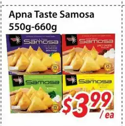 Bestco Food Mart Apna Taste Samosa offer