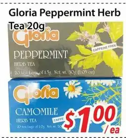Bestco Food Mart Gloria Peppermint Herb Tea offer
