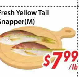 Bestco Food Mart Fresh Yellow Tail Snapper(M) offer