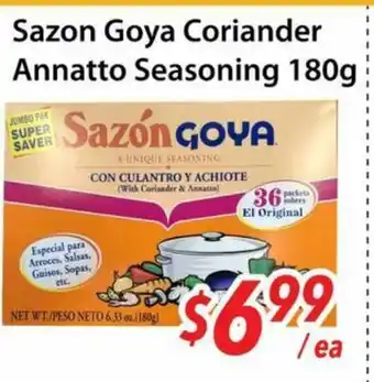 Bestco Food Mart Sazon Goya Coriander Annatto Seasoning offer
