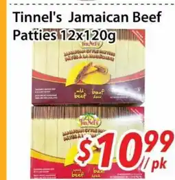 Bestco Food Mart Tinnel's Jamaican Beef Patties offer