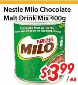 Bestco Food Mart Nestle Milo Chocolate Malt Drink Mix offer