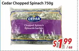 Bestco Food Mart Cedar Chopped Spinach offer