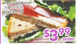 Ample Food Market Ham Sandwich offer