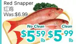 Ample Food Market Red Snapper offer