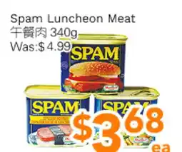 Ample Food Market Spam Luncheon Meat offer