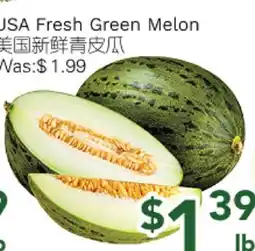 Ample Food Market USA Fresh green melon offer