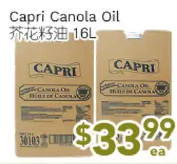 Ample Food Market Capri Canola Oil offer