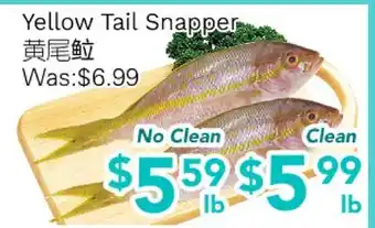 Ample Food Market Yellow Tail Snapper offer