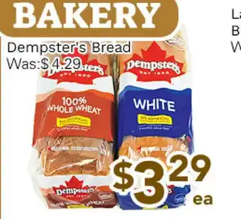 Ample Food Market Dempster's Bread offer