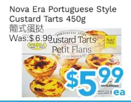 Ample Food Market Nova Era Portuguese Style Custard Tarts offer