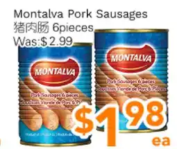 Ample Food Market Montalva Pork Sausages offer