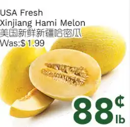 Ample Food Market USA Fresh Xinjiang Hami Melon offer