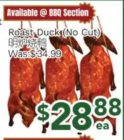 Ample Food Market Roast Duck (No Cut) offer