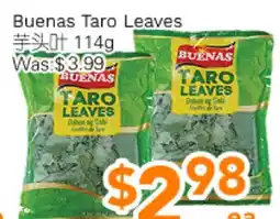 Ample Food Market Buenas Taro Leaves offer