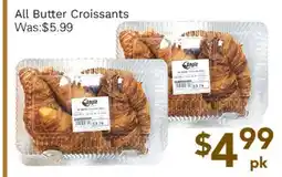 Ample Food Market All Butter Croissants offer