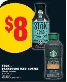 No Frills Stok starbucks iced coffee offer