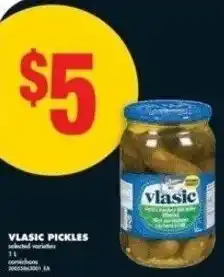 No Frills Vlasic pickles offer