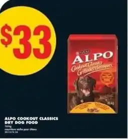 No Frills Alpo cookout classics dry dog food offer