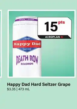 LCBO Happy Dad Hard Seltzer Grape offer