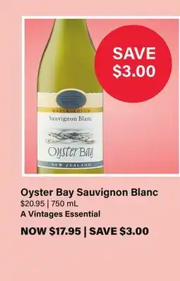 LCBO Oyster Bay Sauvignon Blanc offer