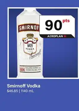 LCBO Smirnoff Vodka offer