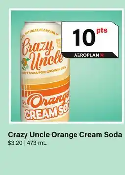 LCBO Crazy Uncle Orange Cream Soda offer