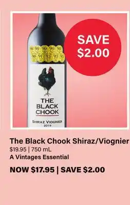LCBO The Black Chook Shiraz/Viognier offer