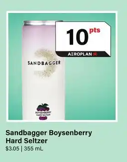 LCBO Sandbagger Boysenberry Hard Seltzer offer