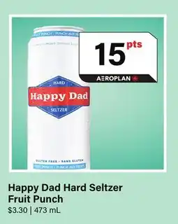 LCBO Happy Dad Hard Seltzer Fruit Punch offer