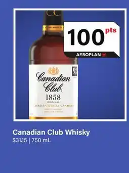 LCBO Canadian Club Whisky offer