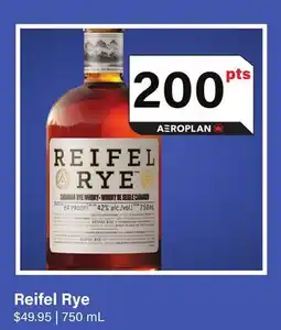 LCBO Reifel Rye offer