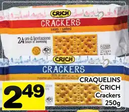Supermarché PA CRAQUELINS CRICH | Crackers offer