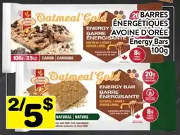 Supermarché PA BARRES ÉNERGÉTIQUES AVOINE D'ORÉE | Energy Bars offer