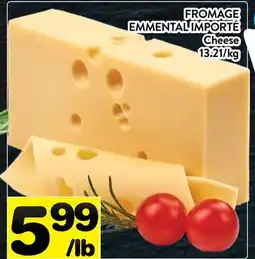 Supermarché PA FROMAGE EMMENTAL IMPORTÉ | Cheese offer