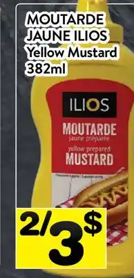 Supermarché PA MOUTARDE JAUNE ILIOS | Mustard Yellow Mustard offer