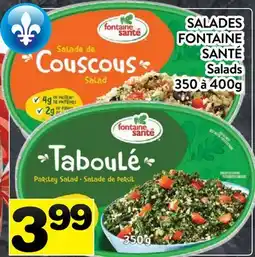 Supermarché PA SALADES FONTAINE SANTÉ | Salads offer