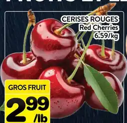 Supermarché PA CERISES ROUGES | Red Cherries offer